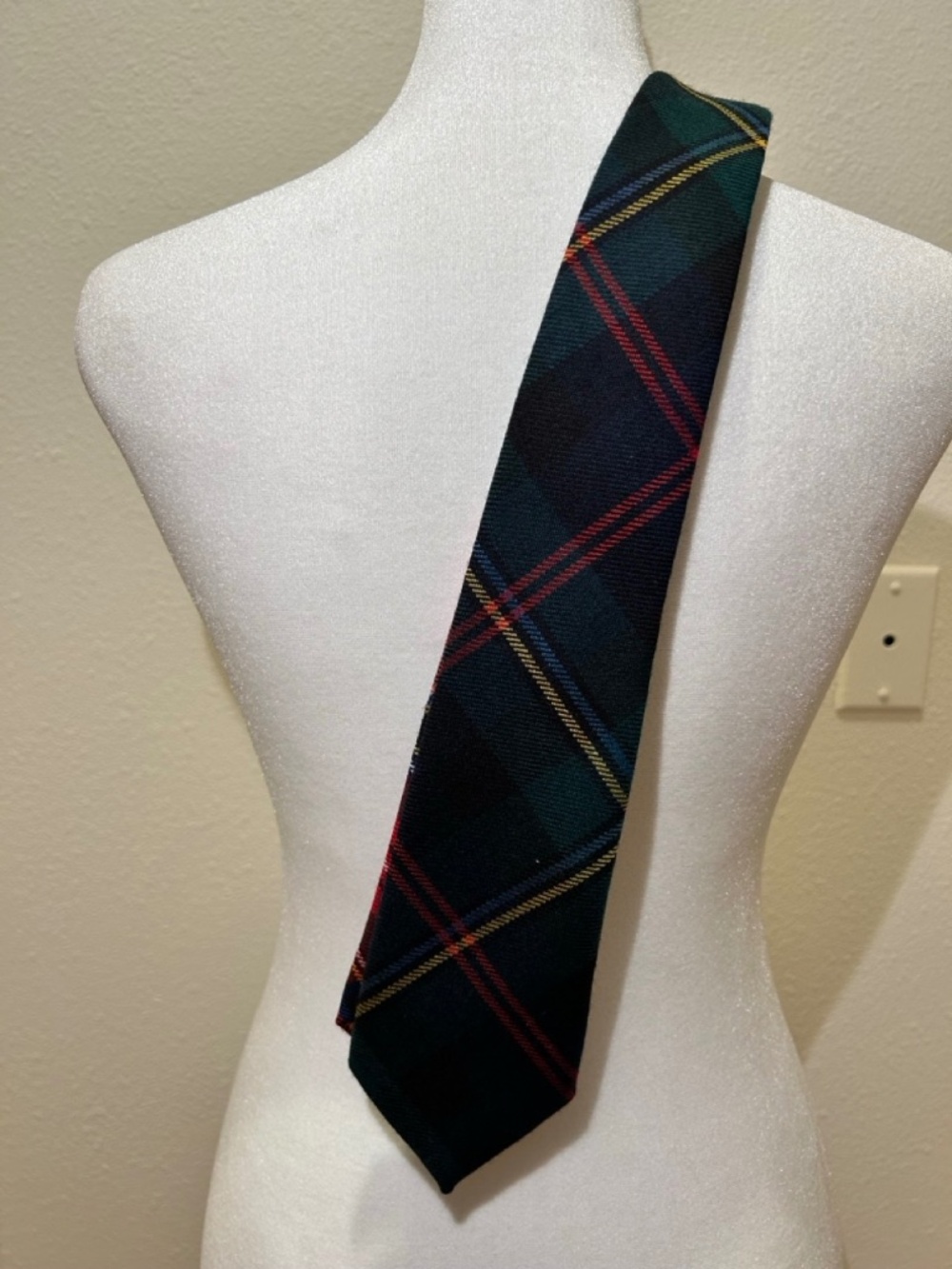 Polo Ralph Lauren Boys Plaid Tie Like New Classic Preppy